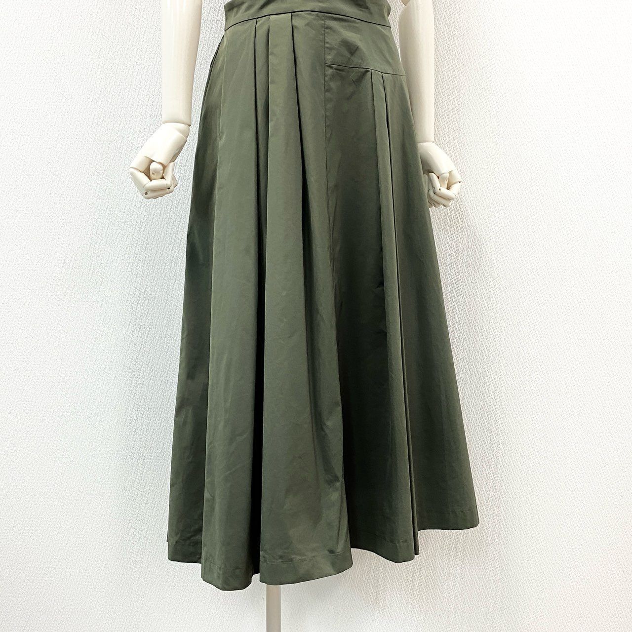 37e2 ADORE アドーア メモリータフタワンピース 変形 ドレス
