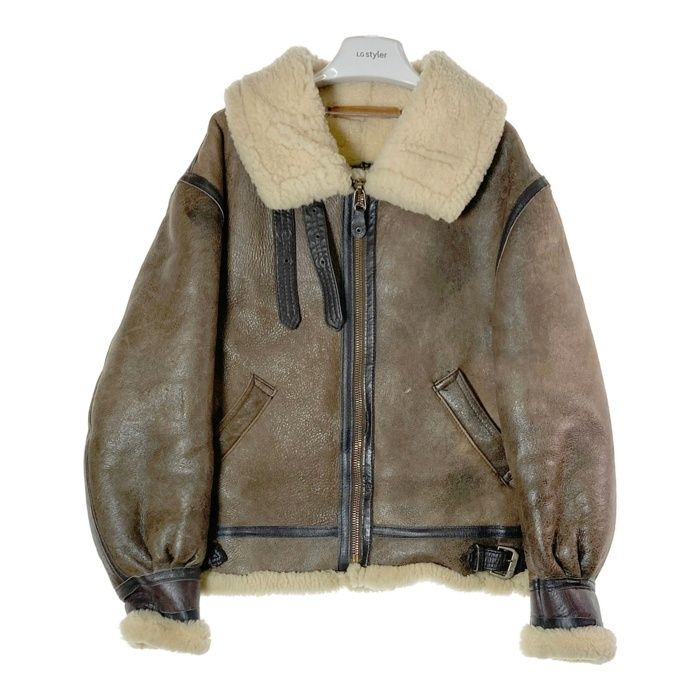 ☆AVIREX アヴィレックス USA製 B-3 ムートン フライトジャケット