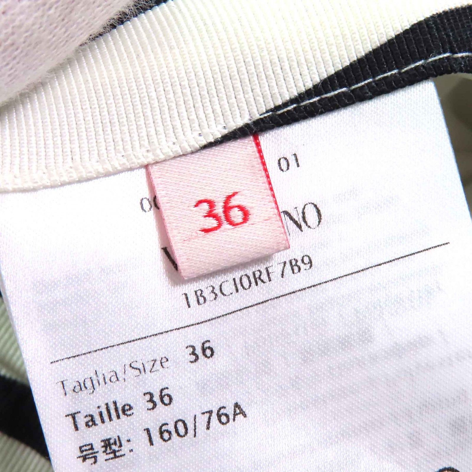 極美品△VALENTINO ヴァレンティノ 1B3CI0RF7B9 コットン シルク
