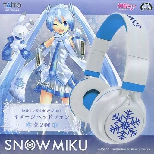 初音ミク ＆  MIKU 雪ミク イメージベッドフォン 初音ミク ＆ SNOW MIKU 雪ミク イメージベッドフォン ヘッドフォン