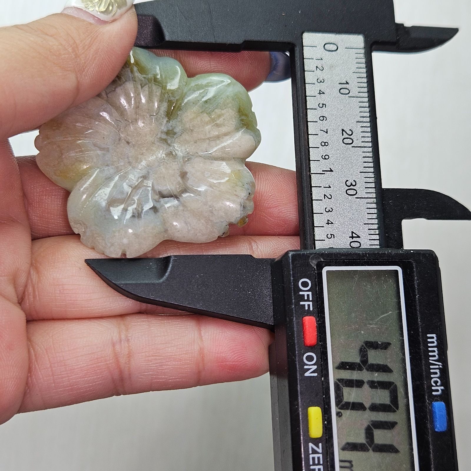 グリーン サクラ瑪瑙 フラワーアゲート セット グリーン サクラ瑪瑙