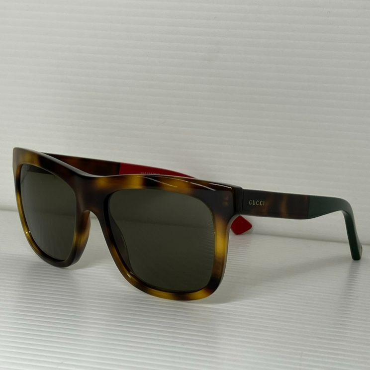 GUCCI GG0158S サングラス　美品 新品】 グッチ GUCCI サングラス GG0158S アジアンフィット 眼鏡