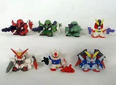 中古】トレーディングフィギュア 全7種セット 「SDガンダムフルカラー