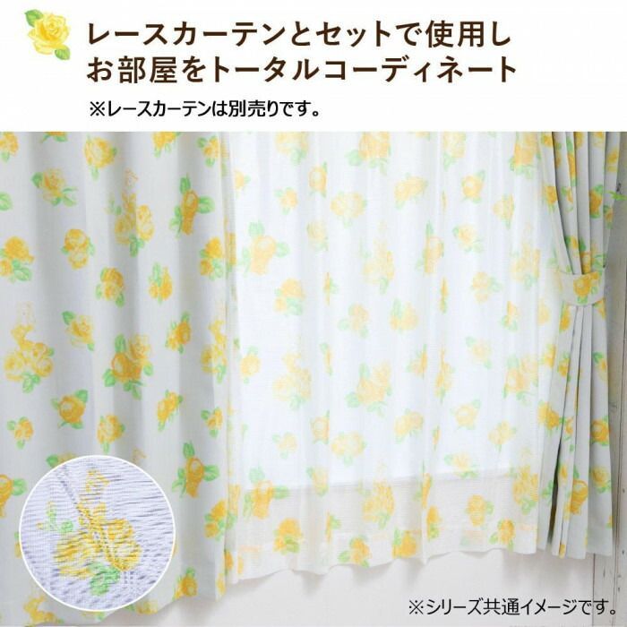 カーテン2枚セット 100×200cm