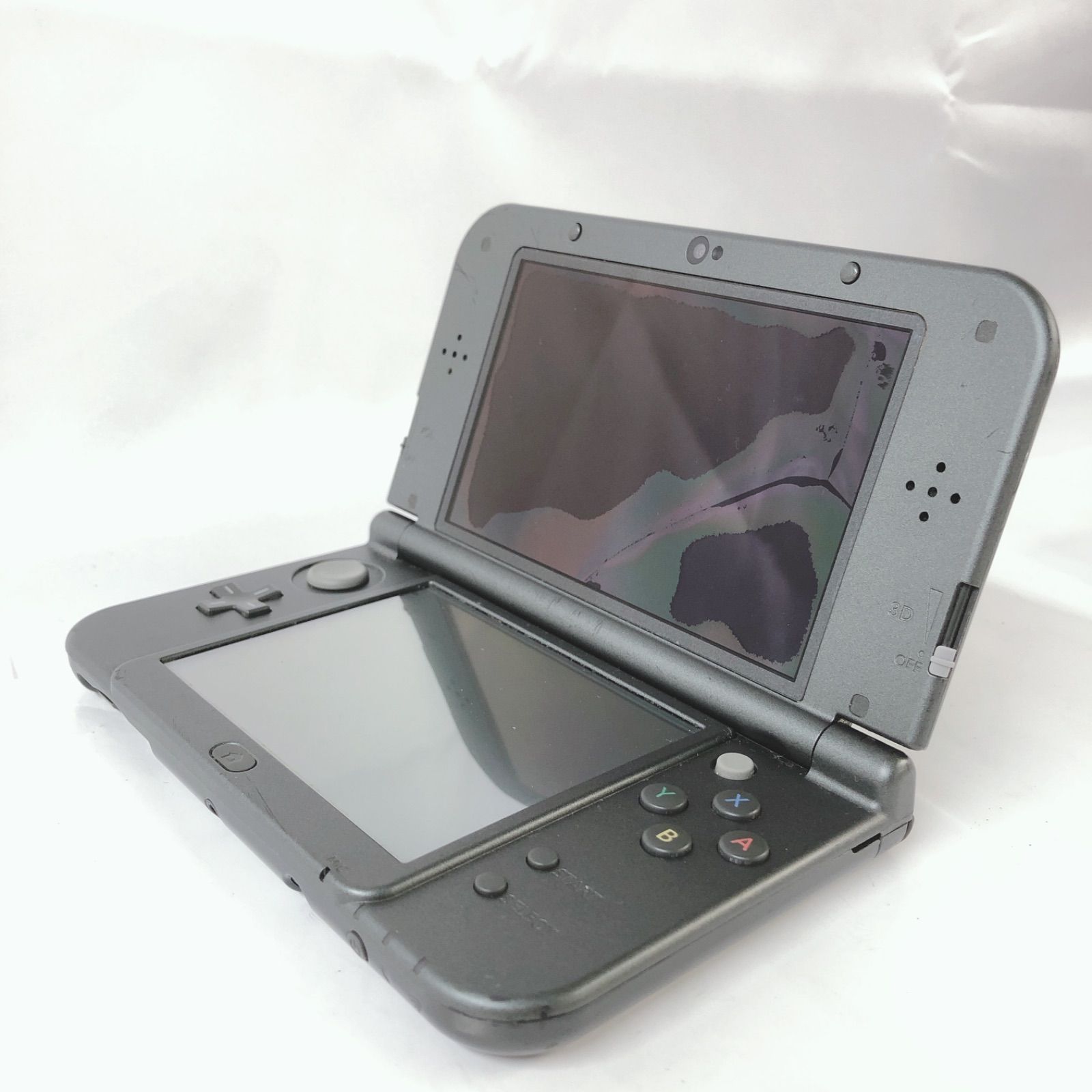 ニンテンドー3DS ふさわしい LLブラック(ジャンク品)