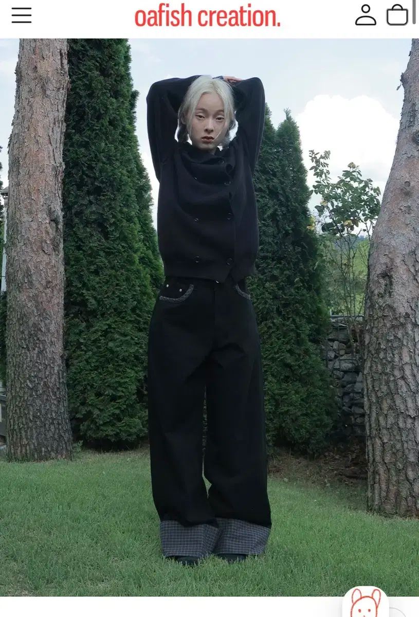 オフィッヒ Double button Cardigan