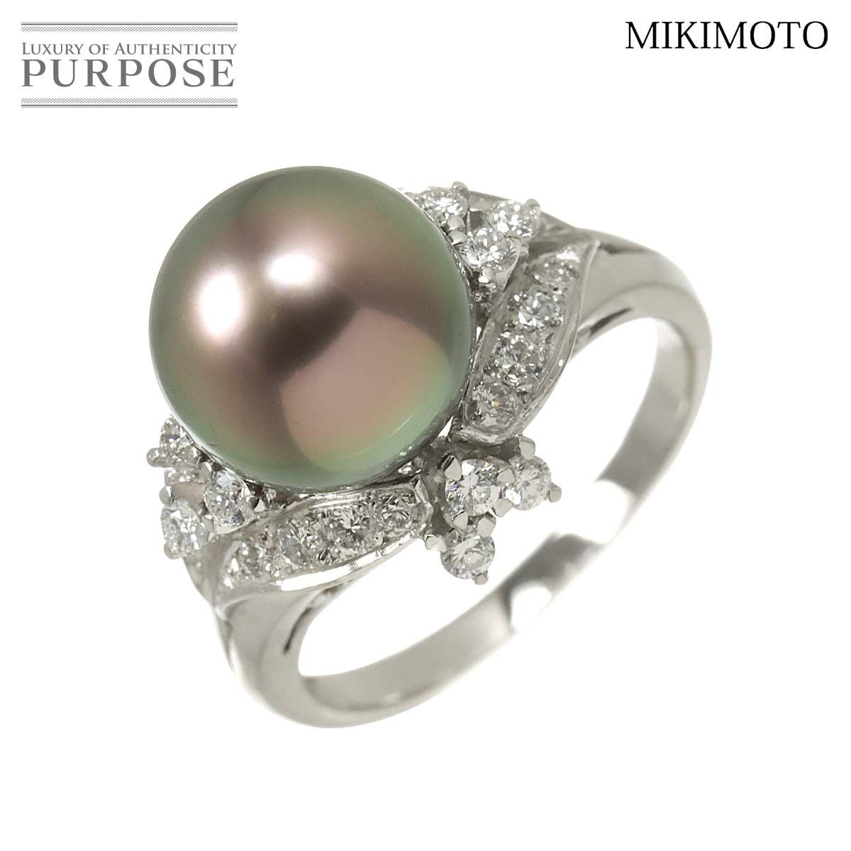 ミキモト/MIKIMOTO パールピン 真珠 プラチナ MIKIMOTO⁄ミキモト 