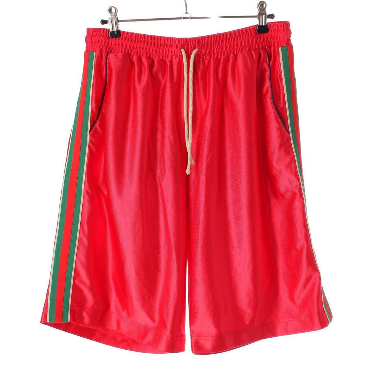 グッチ 21AW シャイニー ロゴワッペン サイドウェブライン ジャージ 