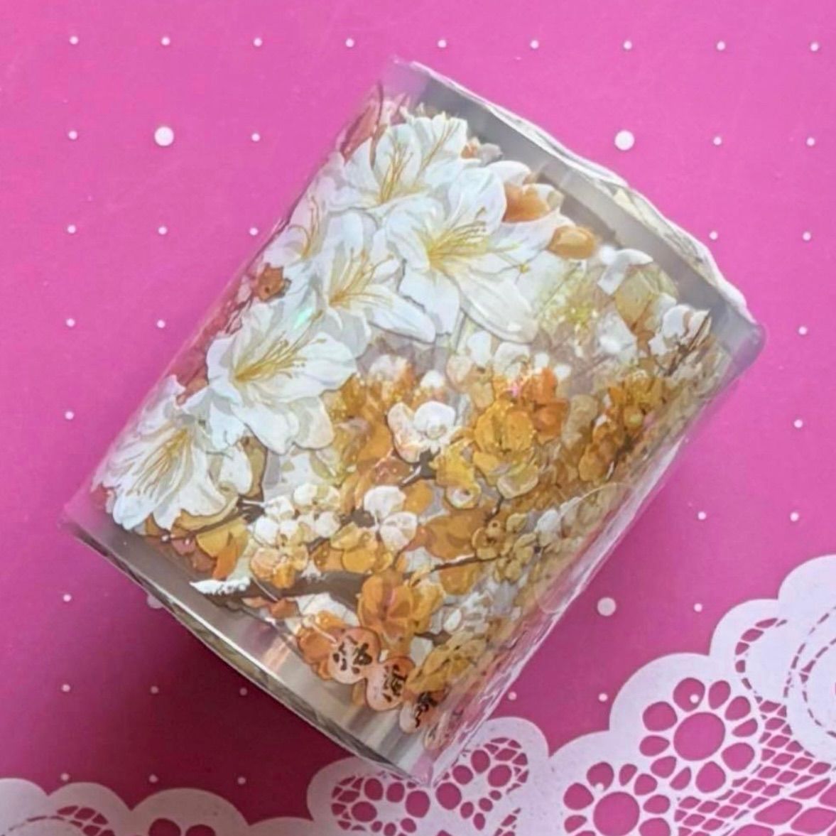 贝壳光 5.5cm×10m 如汐 海外マスキングテープ