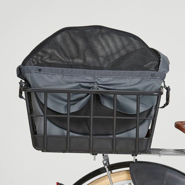 OGK技研 オージーケー技研 PET-002 サイクルペットスリング 自転車 かご チャコール