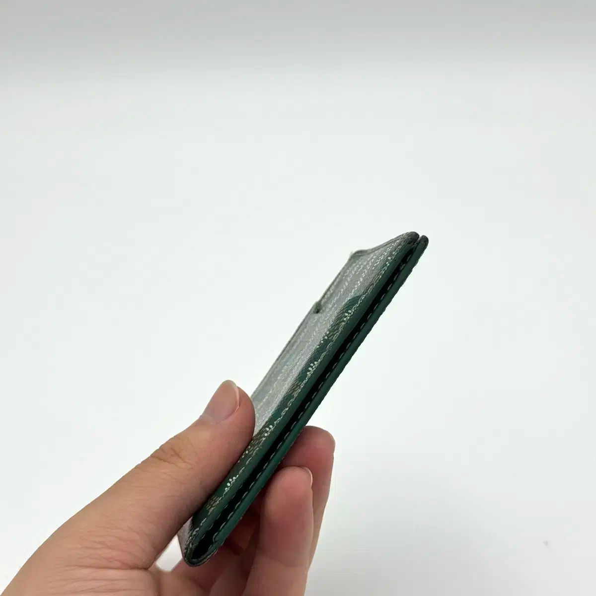 GOYARD ゴヤール カードケース グリーン 付属品完備 楽天市場】GOYARD