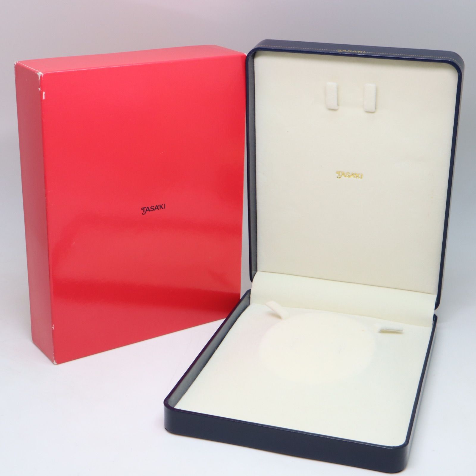 TASAKI ネックレスケース　空箱 田崎真珠 送料無料〉田崎真珠 空き箱 空箱 アクセサリーケース ネックレス