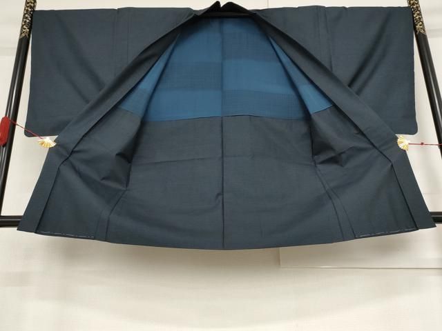 平和屋着物□極上 本塩沢 110亀甲 総詰め 逸品 未使用 DZAA7847kh5