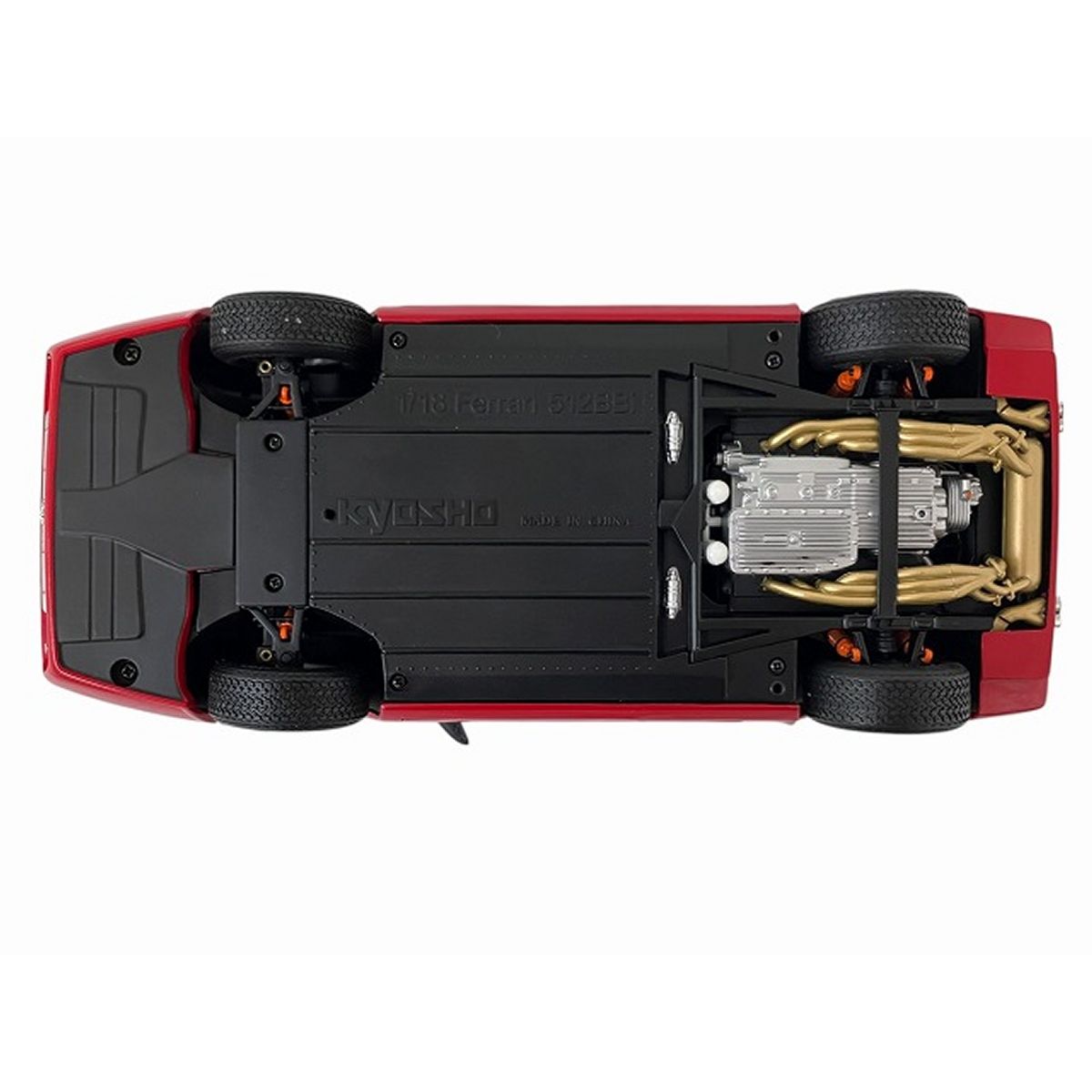 京商 KYOSHO 1/18 Ferrari 512BBi フェラーリ レッド 中古