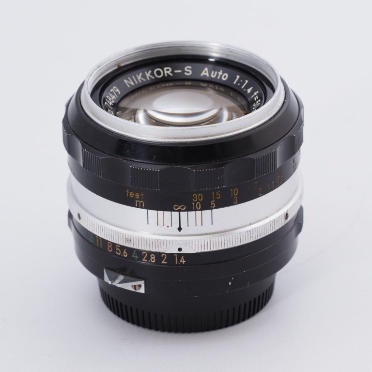 Nikon ニコン NIKKOR-S Auto 50mm F1.4 単焦点 標準レンズ Fマウント - メルカリ