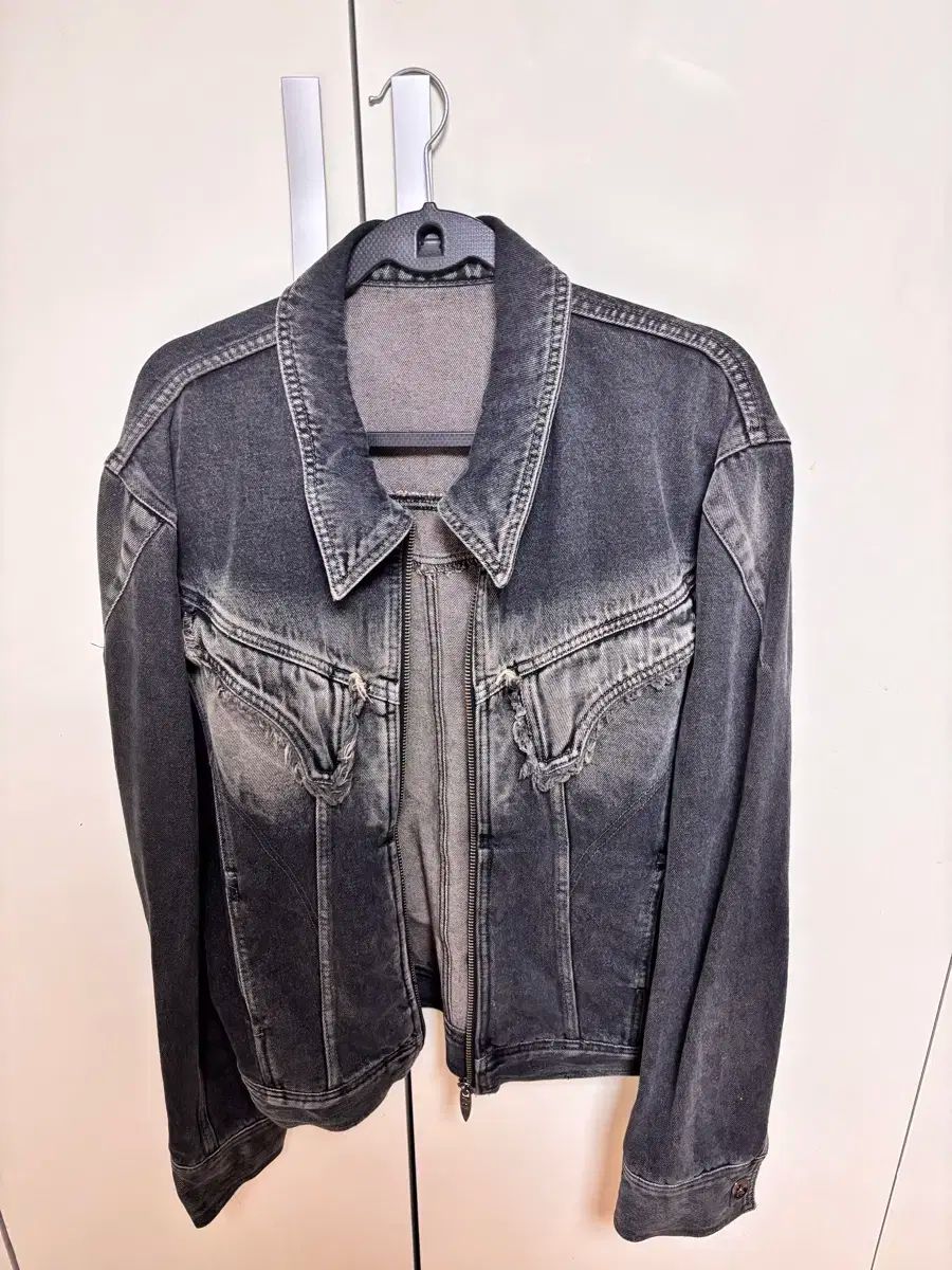 L BLR ビエルアル カーブ デニム トラッカー ジャケット