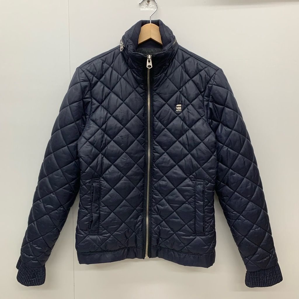 G-STAR RAW キルティングジャケット サイズS ネイビー ジースター ロウ 