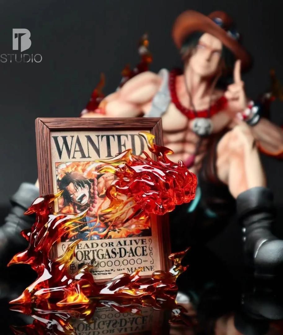 ワンピース 火拳のエース フィギュア ガレージキット BTスタジオ ワンピース 火拳のエース フィギュア ガレージキット BTスタジオ