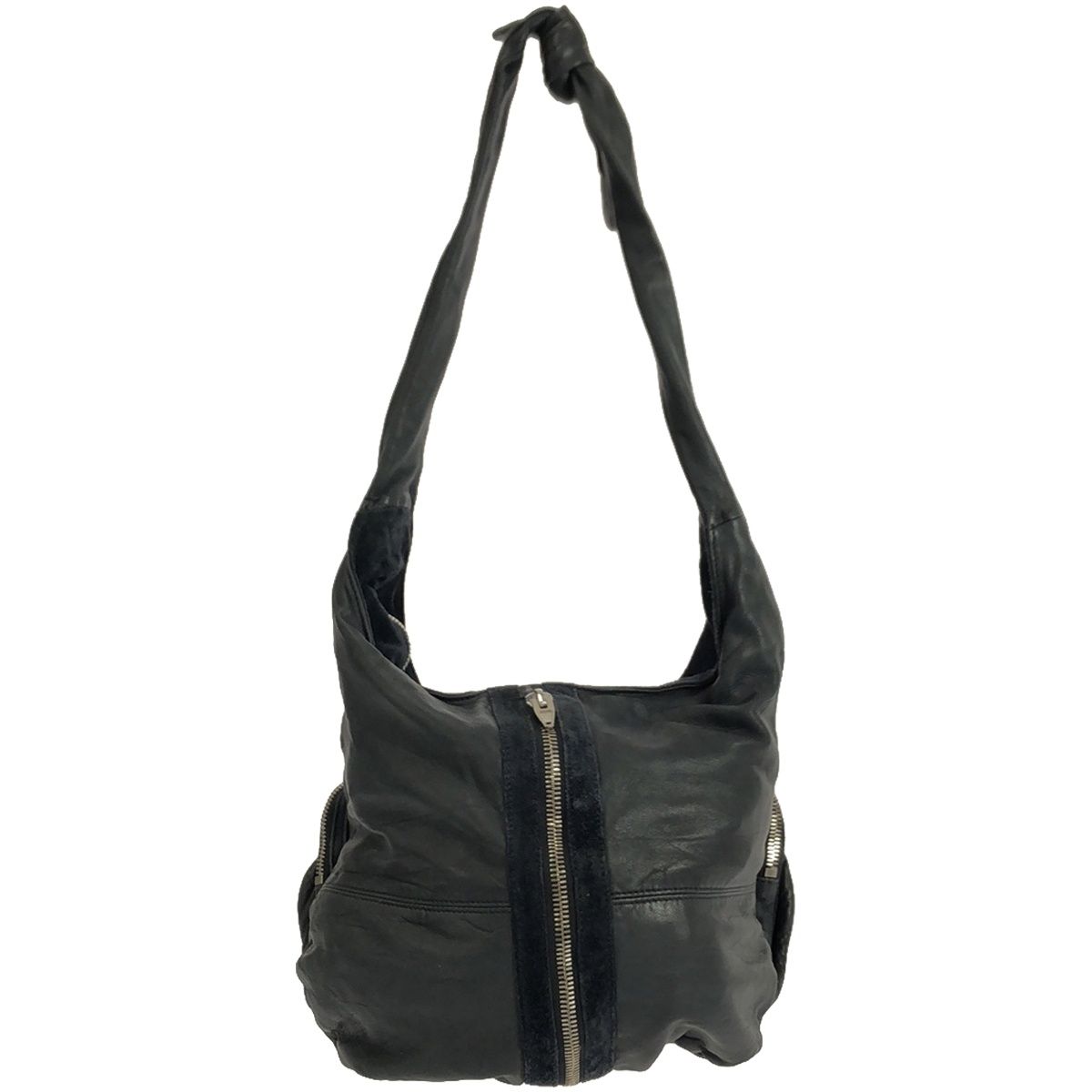 バッグ Alexander Wang Donna Hobo leather bag Alexander Wang Donna Hobo Zip Bag – Vertical Rags