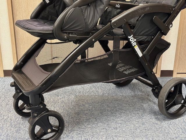 【クリーニング済】Joie エヴァライトデュオ 黒 クリーニング済】Joie エヴァライトデュオ 黒 joie 二人乗りベビーカー