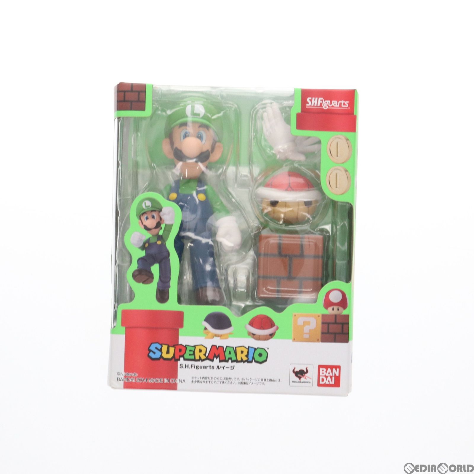 S.H.Figuarts(フィギュアーツ) ルイージ スーパーマリオ 完成品 可動 