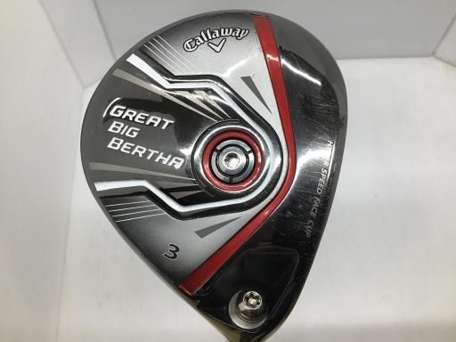キャロウェイ GREAT BIG BERTHA 2015 3W フェアウェイウッド FW BIG BERTHA 2015 フェアウェイ フレックスS メンズ 男性用 右利き 右用 Cランク ゴルフクラブ