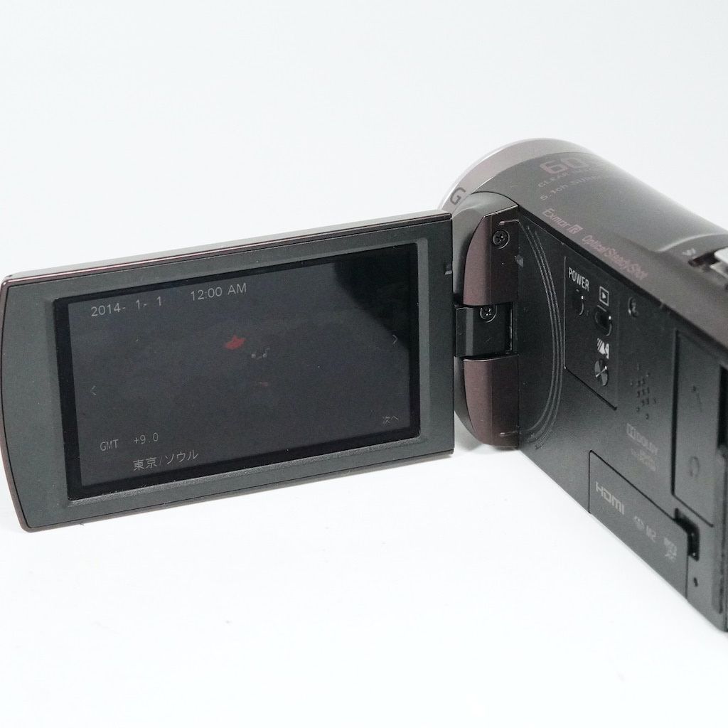 カメラ SONY ソニー HDR-CX420 ブラウン 動作OK 返金保証 /1990