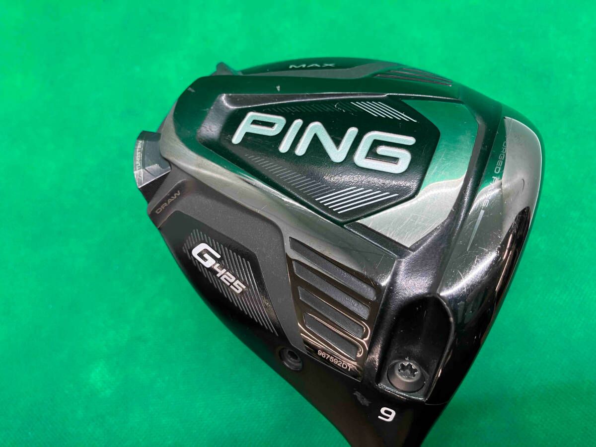 PING ピン G425 ドライバー 9° ヘッドカバー付き - メルカリ
