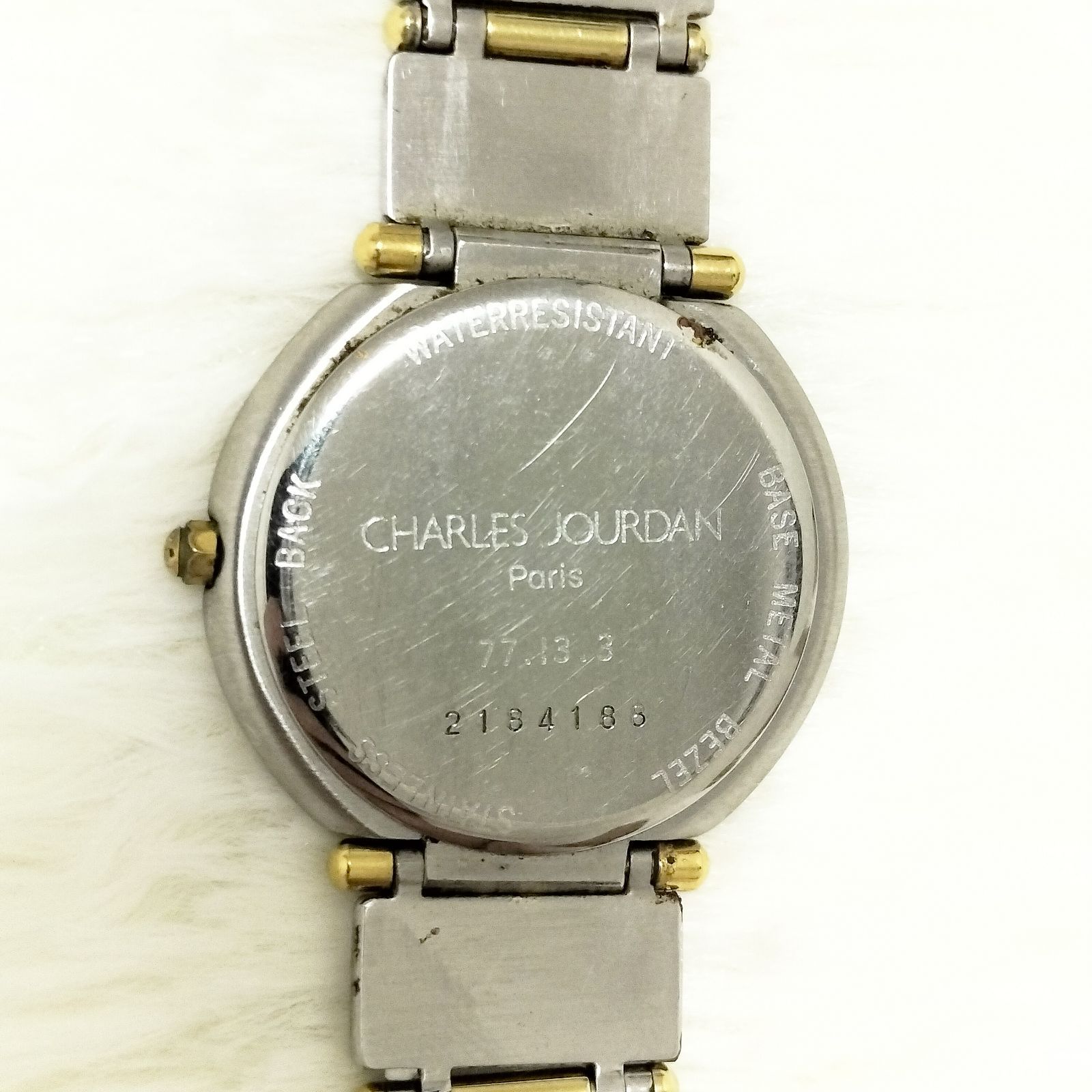 CHARLES JOURDAN 腕時計 ペアモデル クォーツ 現状渡し メンズ