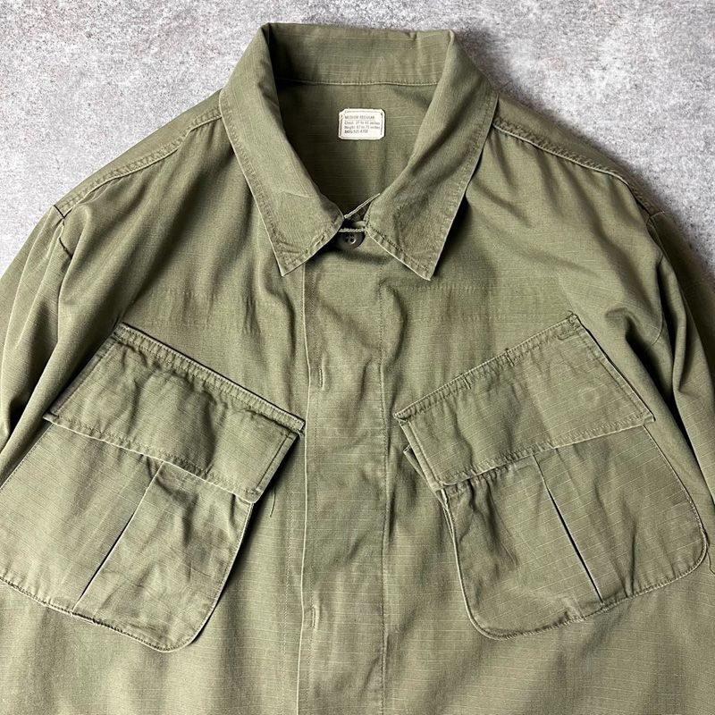 ジャングルファティーグ US ARMY 4th 60s 米軍 アメリカ軍 実物 1968年