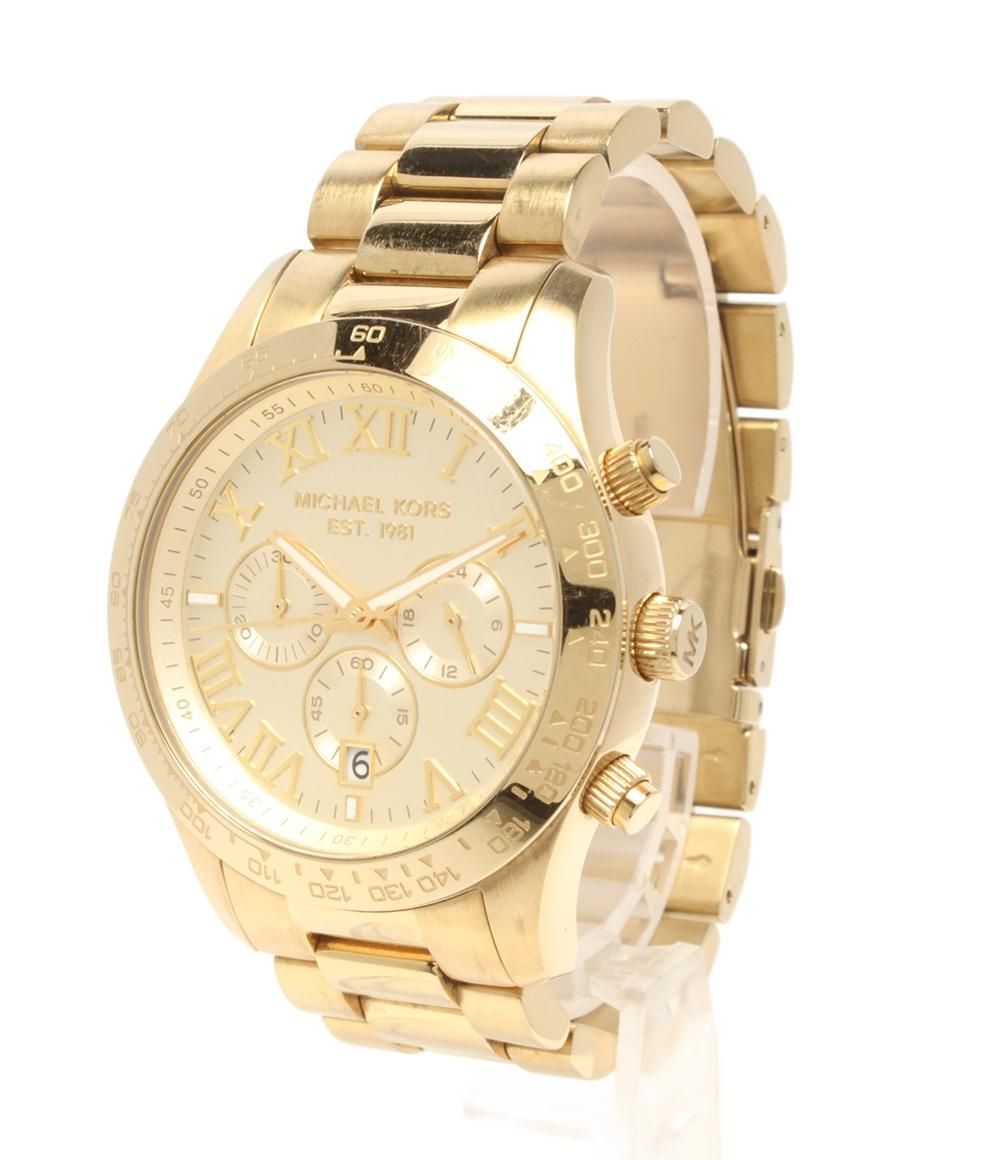 マイケルコース 腕時計 MK8214 クオーツ ゴールド メンズ MICHAEL KORS 