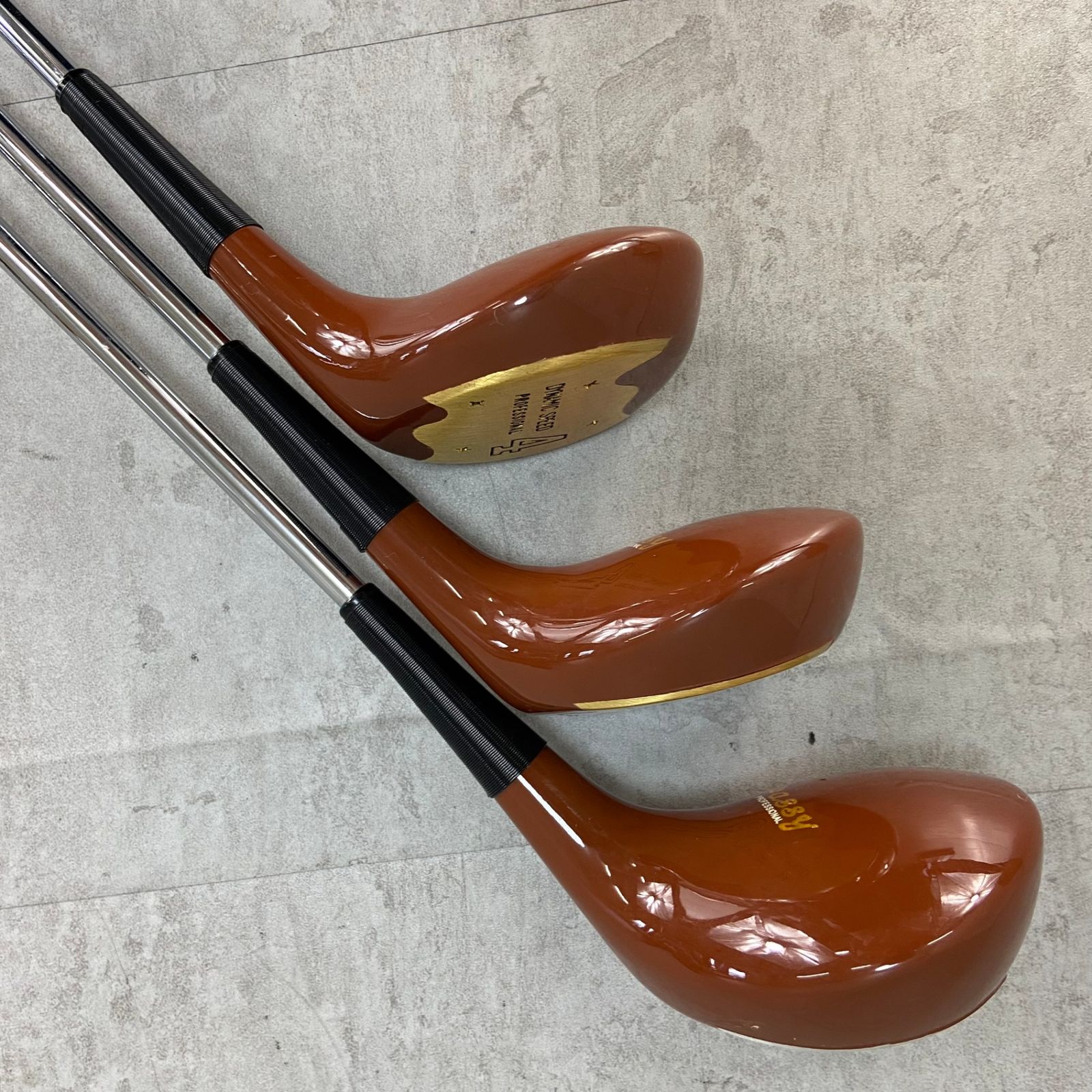 Passy ダイナミックスピード パーシモン メンズゴルフ ウッド3本