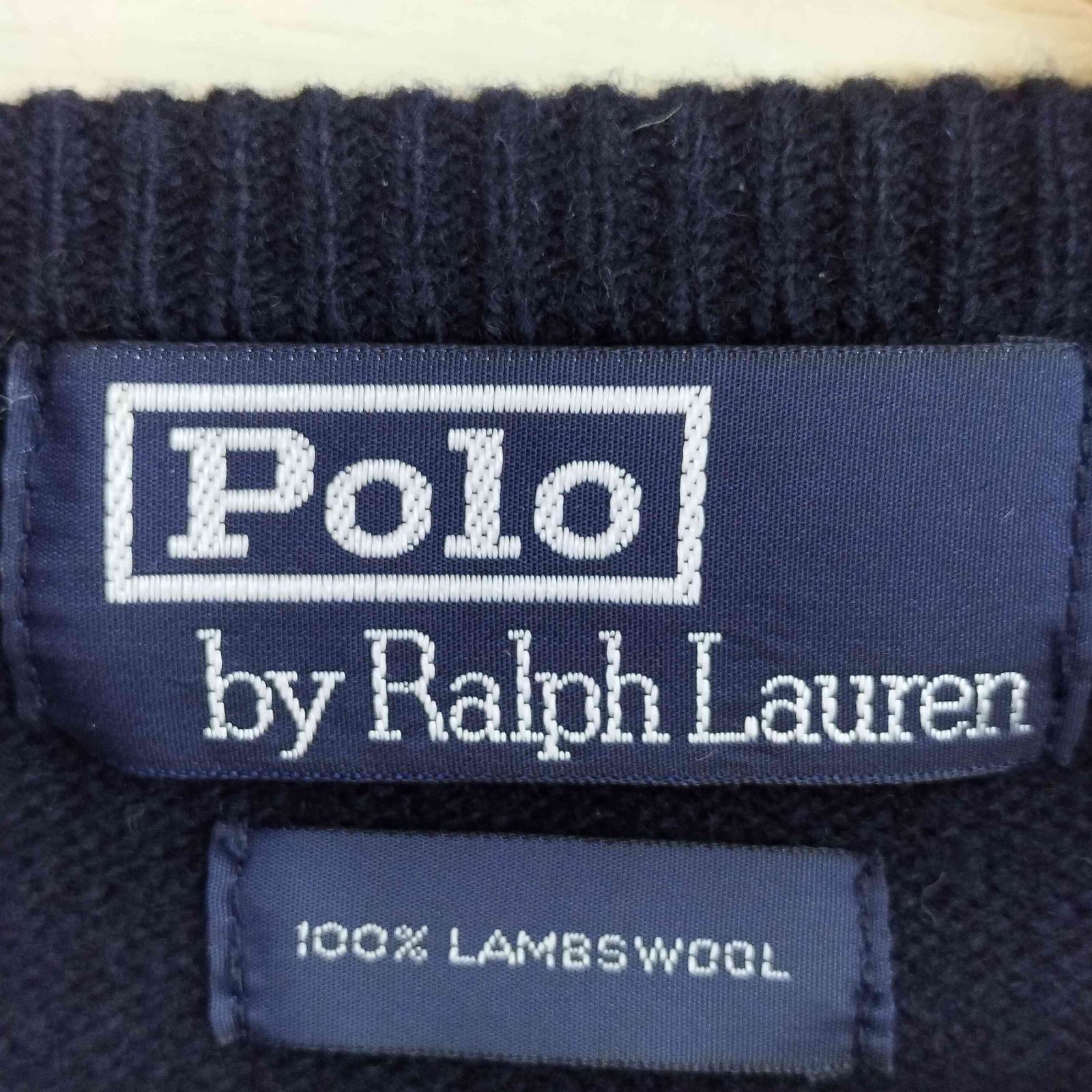 ポロバイラルフローレン Polo by RALPH LAUREN 90s ポニー刺繍 ウール 