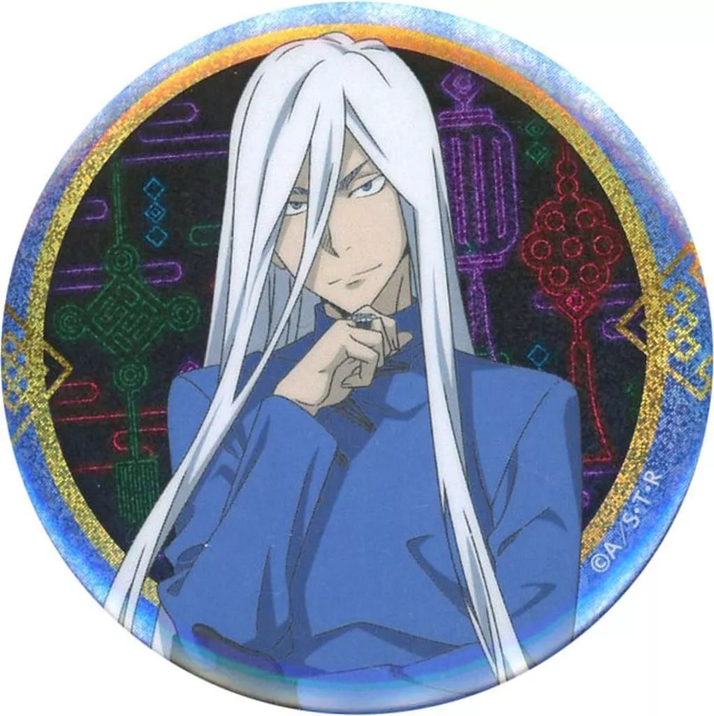 スペルビ・スクアーロ グリッター缶バッジ 中古】バッジ・ビンズ スペルビ・スクアーロ 「家庭教師