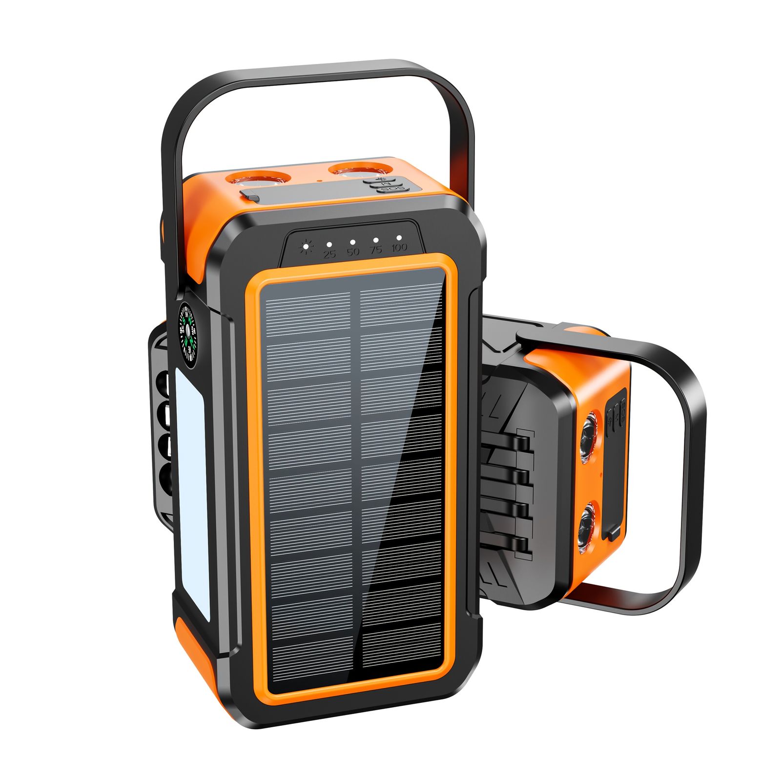 80000mAh 大容量 ソーラーモバイルバッテリー 災害対策 同時充電