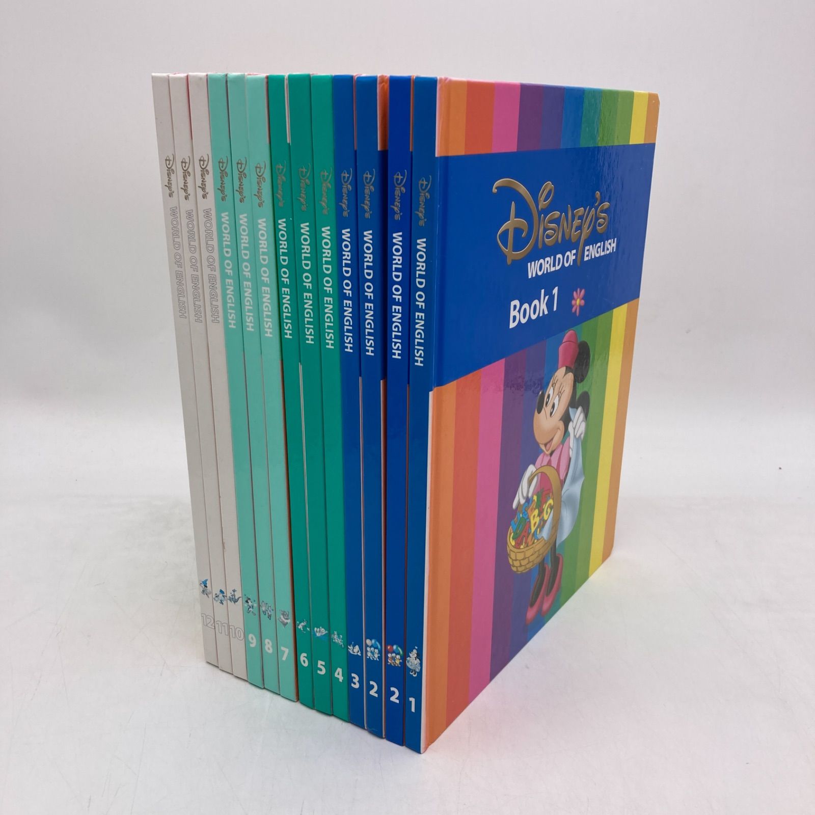 【最新版】2021年購入 DWE メインプログラム中古　絵本&CD 最新版】2021年購入 メインプログラムセット ブルーレイ 絵本 CD
