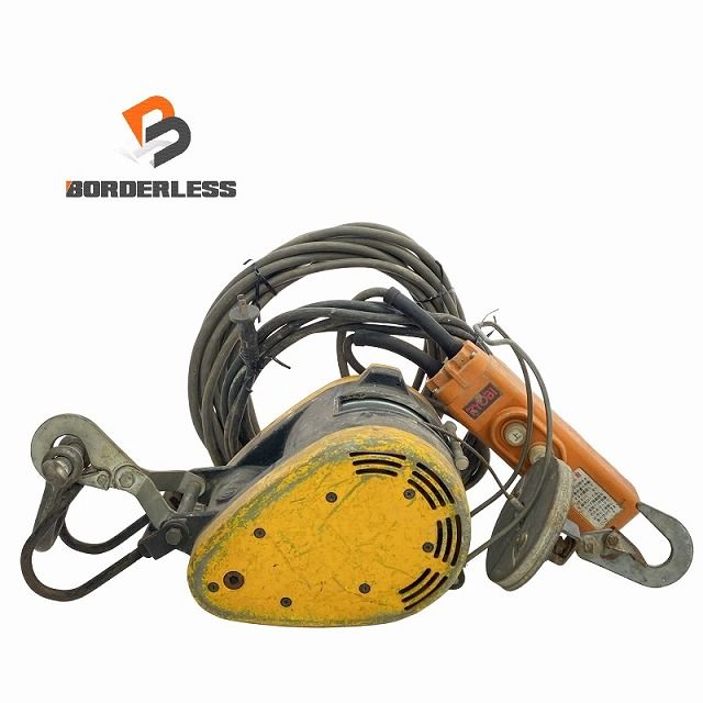 品 RYOBI リョービ 電動ウインチ WI-61C リモコン付 100V 荷重60kg 揚程30m 電動ウィンチ 荷揚げ機114596