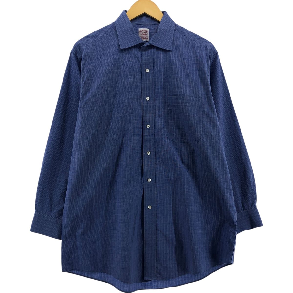 古着 ブルックスブラザーズ Brooks Brothers Est.1818 長袖 コットンチェックシャツ メンズL相当/eaa513003