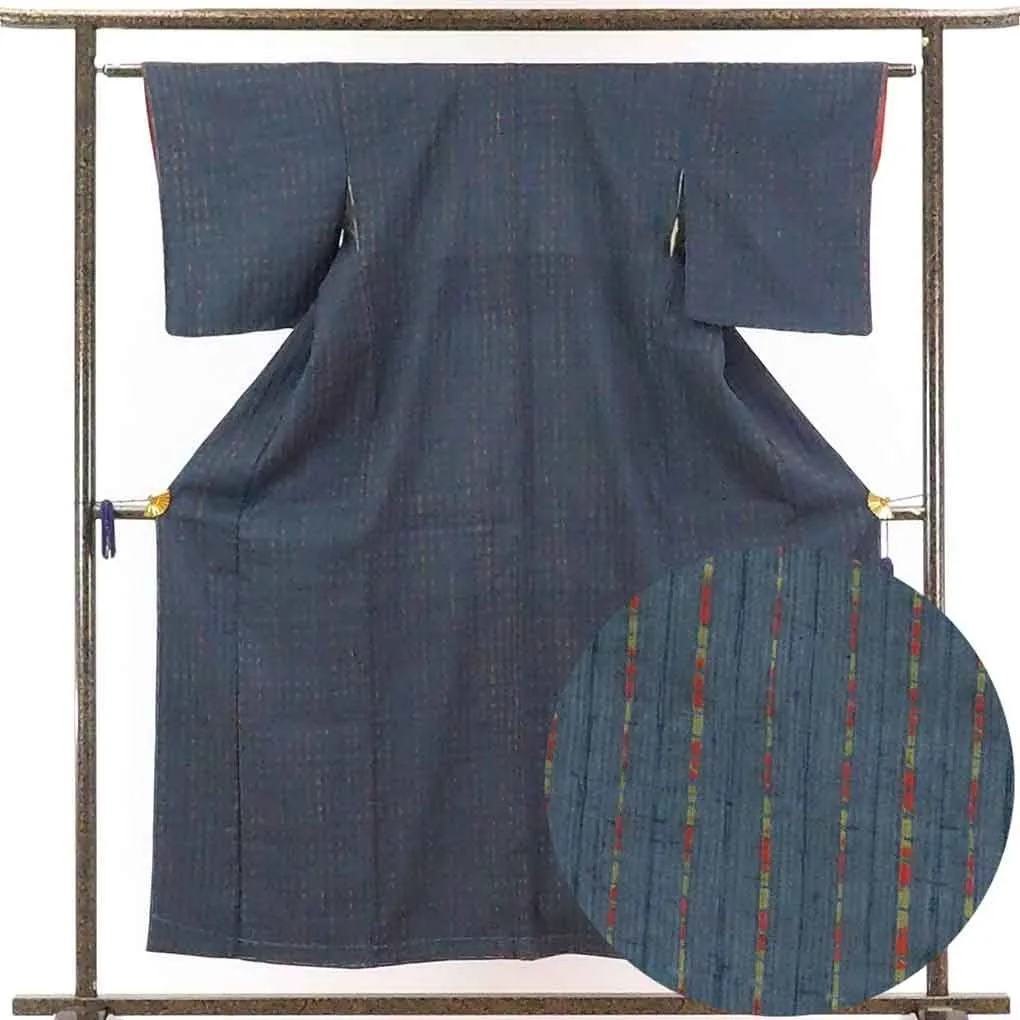 単衣着物　竜巻絞り　紬　上質美品　スモーキーカラー　正絹 2025年最新】竜巻絞りの人気アイテム - メルカリ