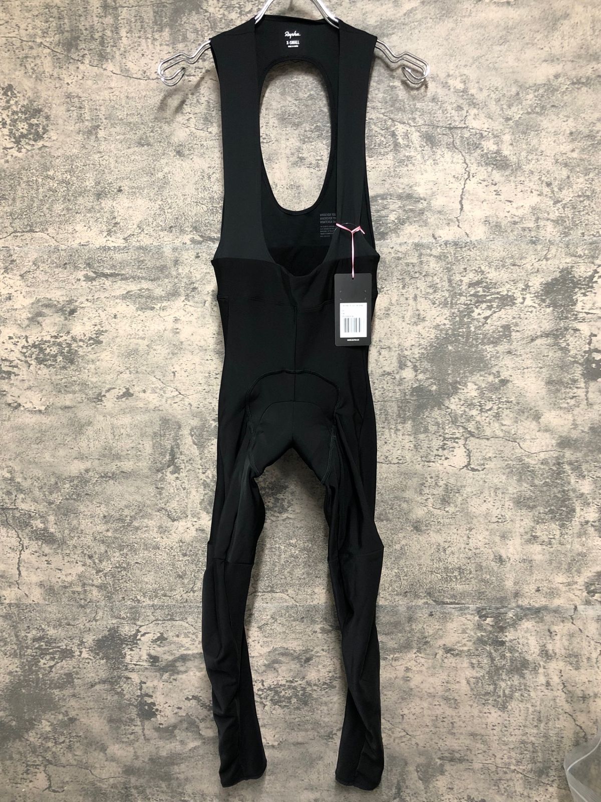 JE196 ラファ Rapha CORE WINTER TIGHTS WITH PAD ビブタイツ ブラック XS