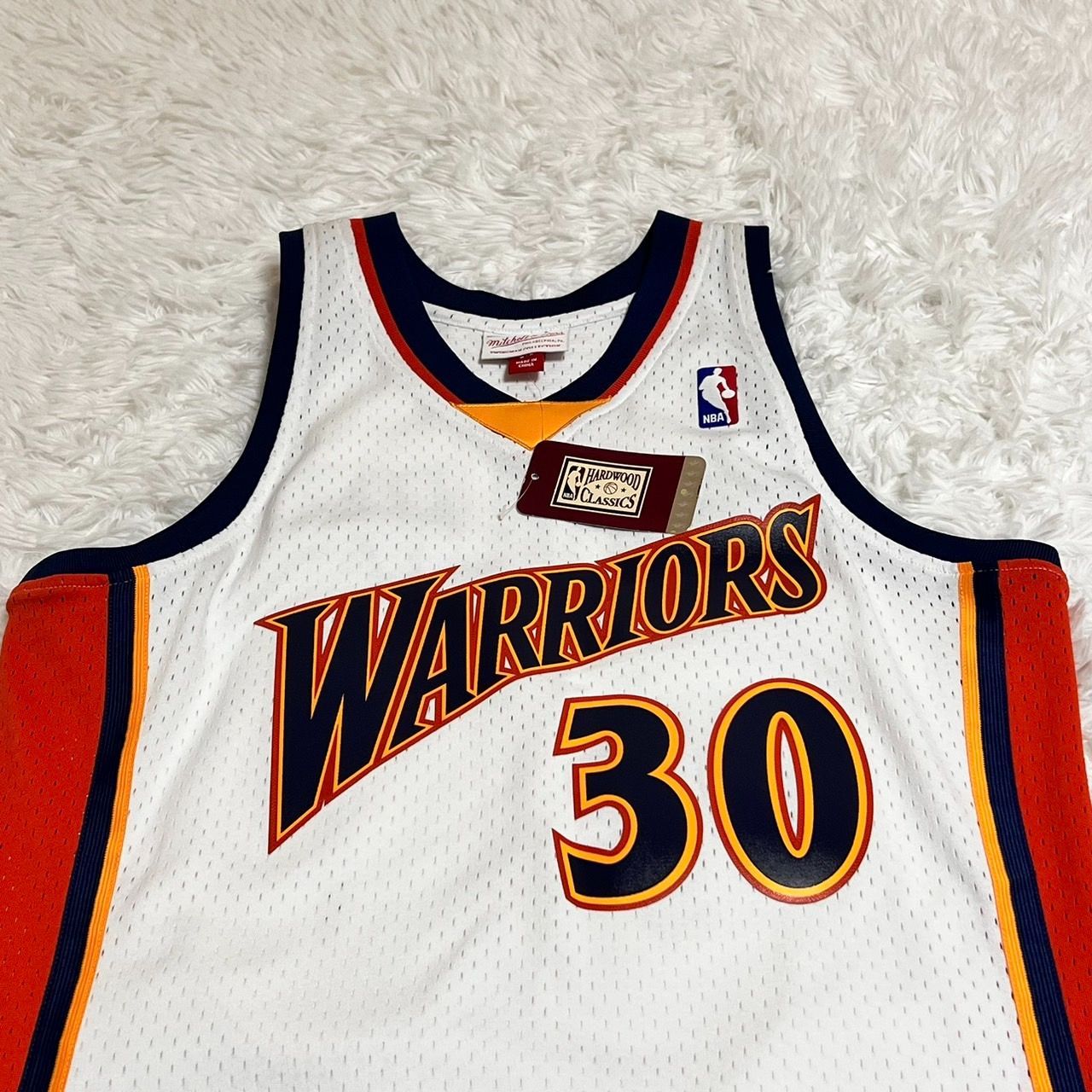 mitchell&ness ステフィンカリー ユニフォーム ホワイト M 未 mitchell&ness ステフィンカリー ユニフォーム ホワイト M 未