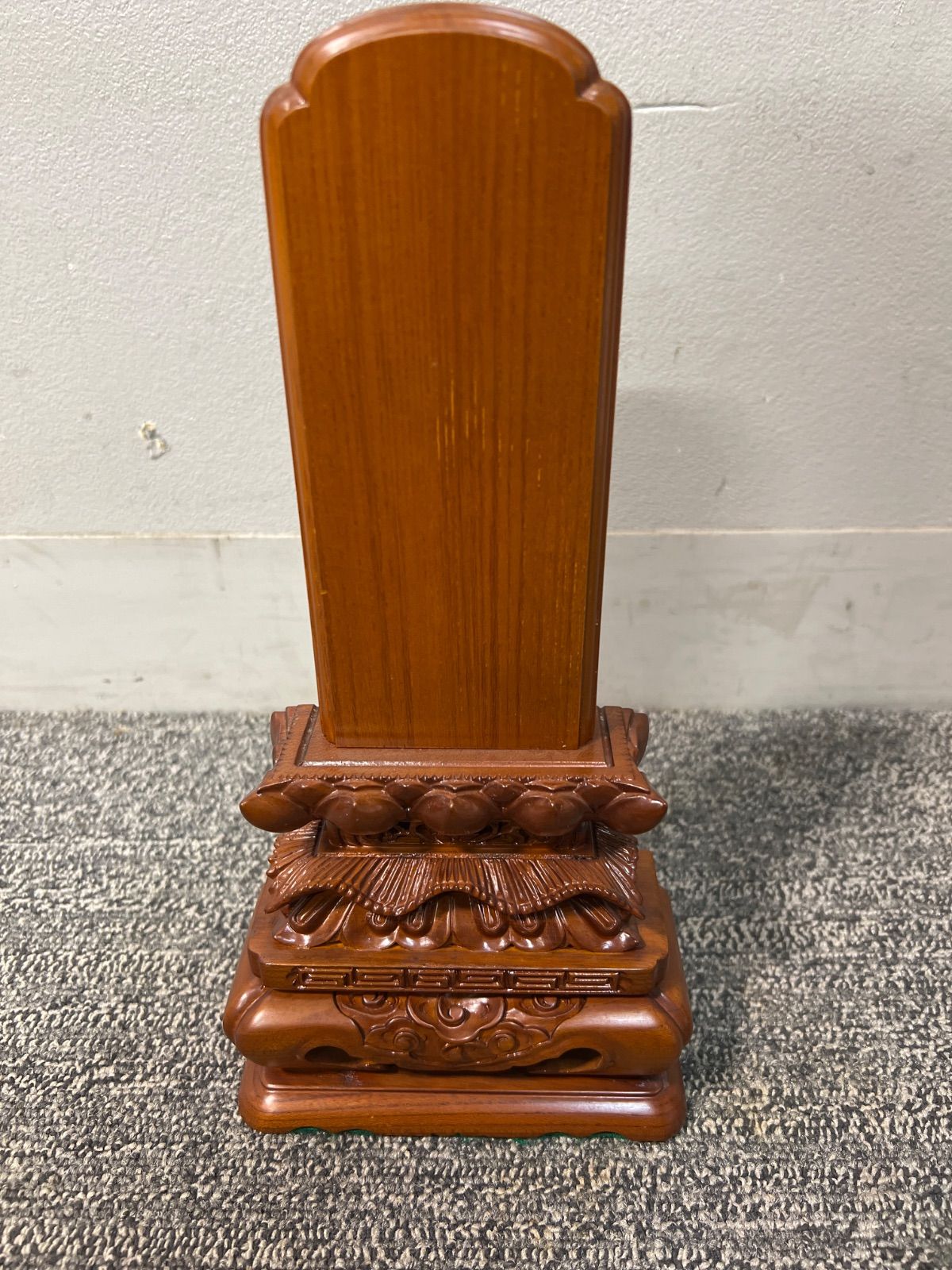 仏具 欅 位牌 上等猫丸 木製 13×5.5×29 仏具