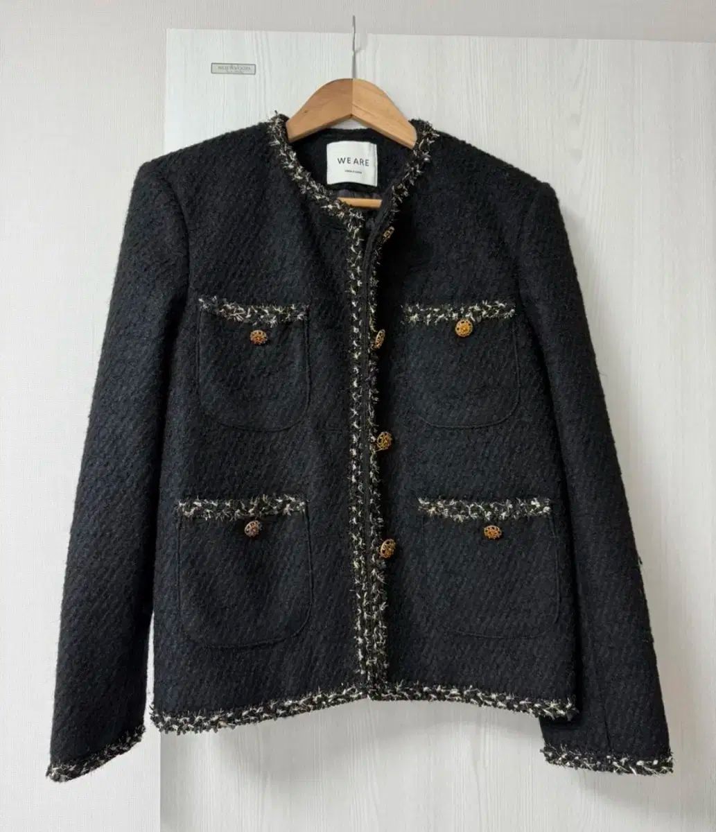 キルティング ツイード ジャケット