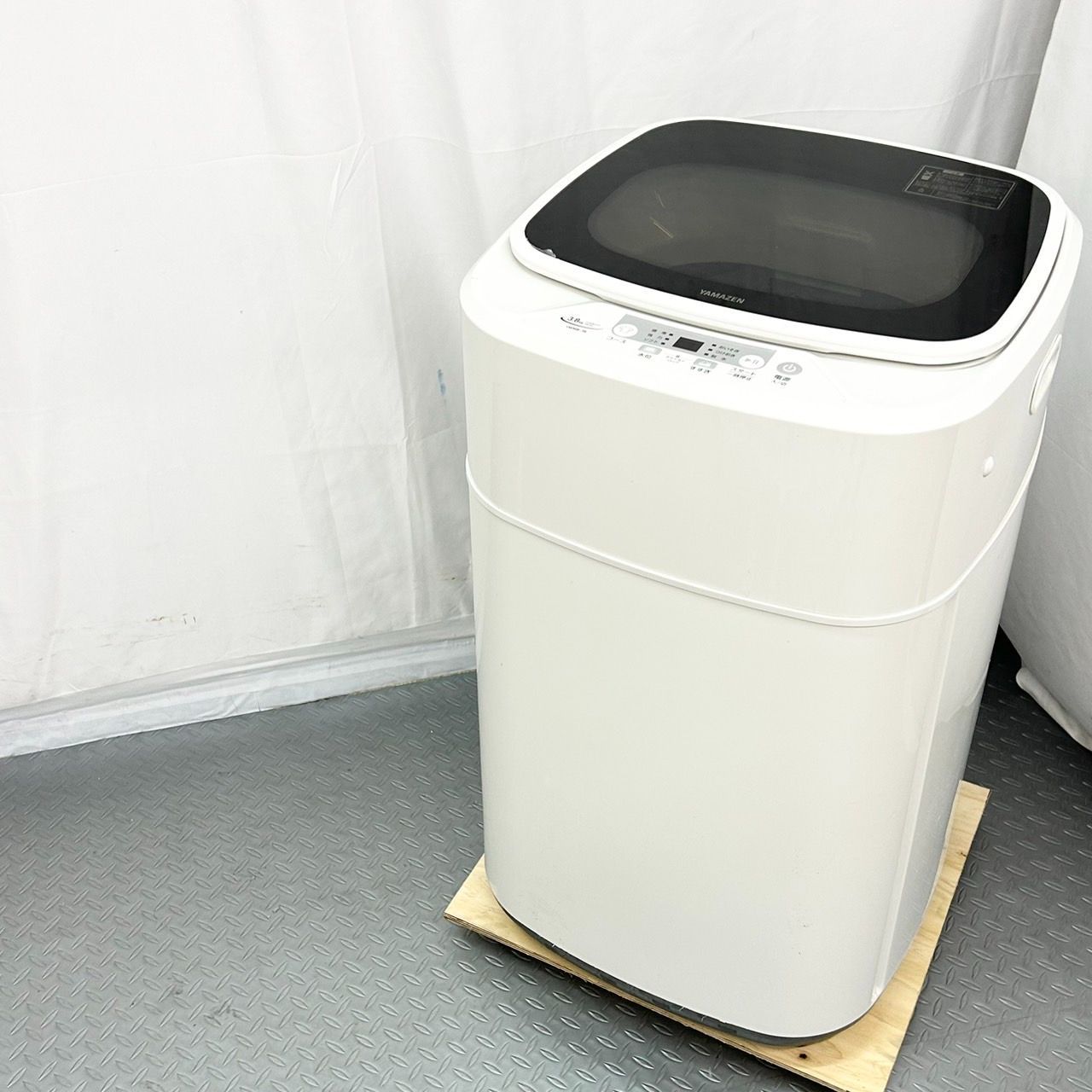 麻爺豆柴 ✨ヤマゼン　縦型洗濯機　YWMB-38（W）　2022年 全自動洗濯機 小型 3.8kg YWMB-38(W) 山善 | 山善ビズコム