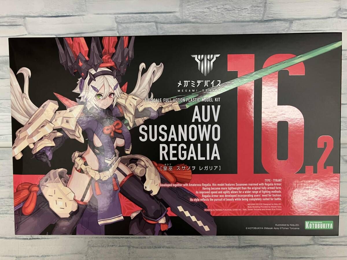 メガミデバイス　皇巫　スサノヲ　レガリア　プラモデル 限定特典付き】皇巫 スサノヲ レガリア｜コトブキヤオンライン