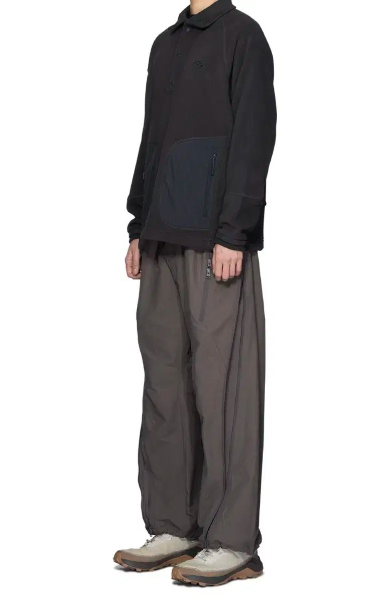 【雷市場（ポンジャン）商品韓国直送】 SAN SAN GEAR(サンサンギアー) ジッパー パンツ ダーク 茶色 2size