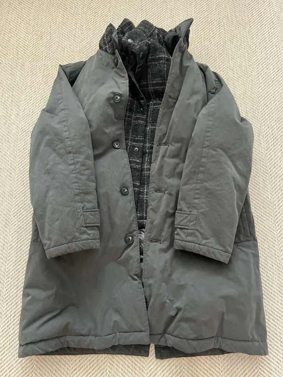 Henry Cotton s ヘンリーコットンズ primo パイロット コート グレー