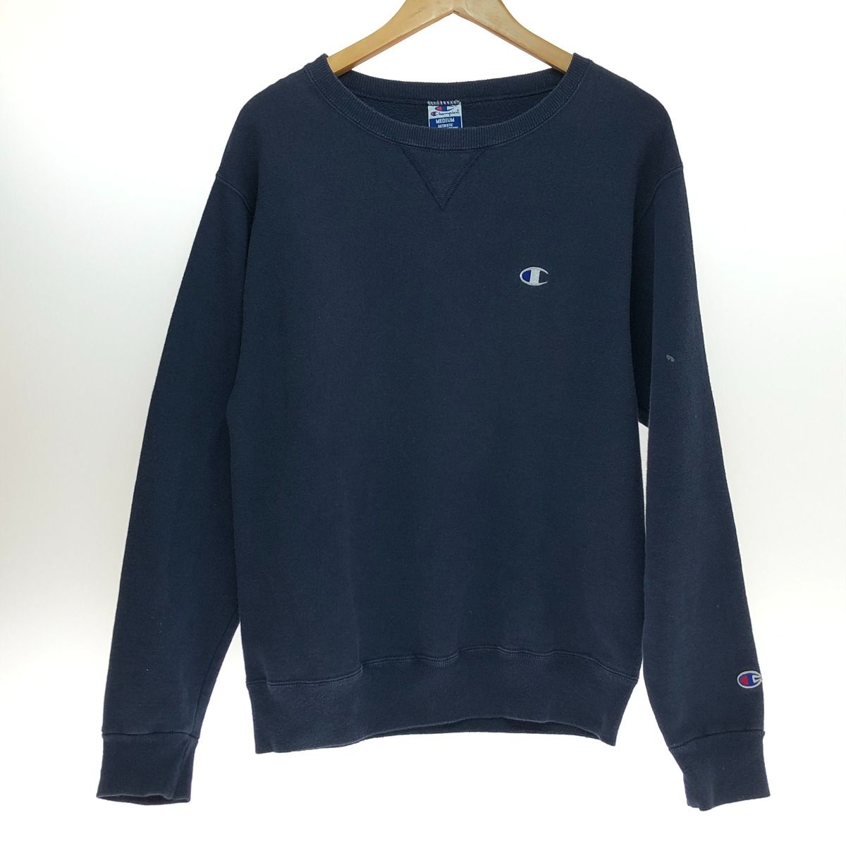 □□Champion チャンピオン スウェット Mサイズ 27102-3012 ネイビー