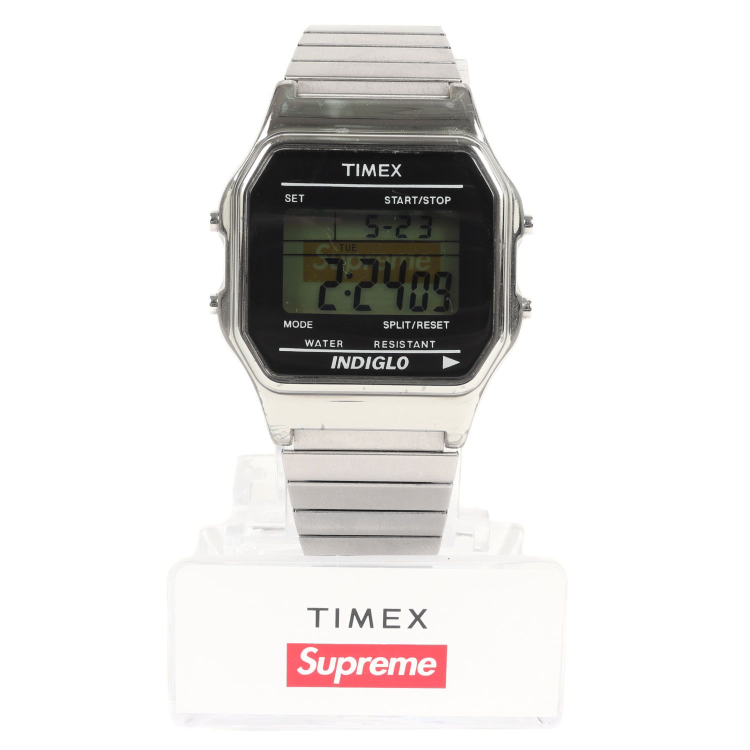 Supreme シュプリーム Timex タイメックス 別注 デジタル 腕時計 ...