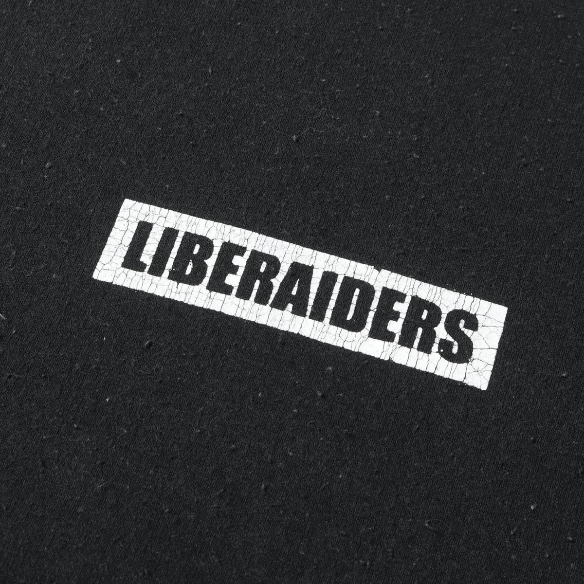 Liberaiders リベレイダース スウェット サイズ:L ダメージ・ネップ 